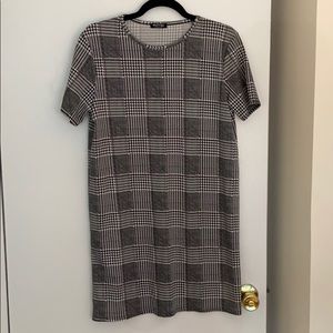 Plaid tunic dress